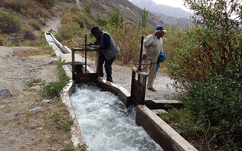 Gestión sostenible del agua en Omate